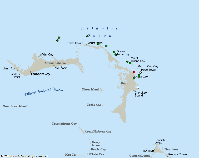 Bahamas Map