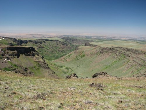 Big Indian Gorge - view to west
